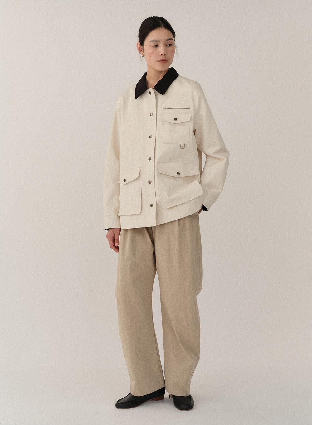 Kindersalmon Ferne Jacket Ivory