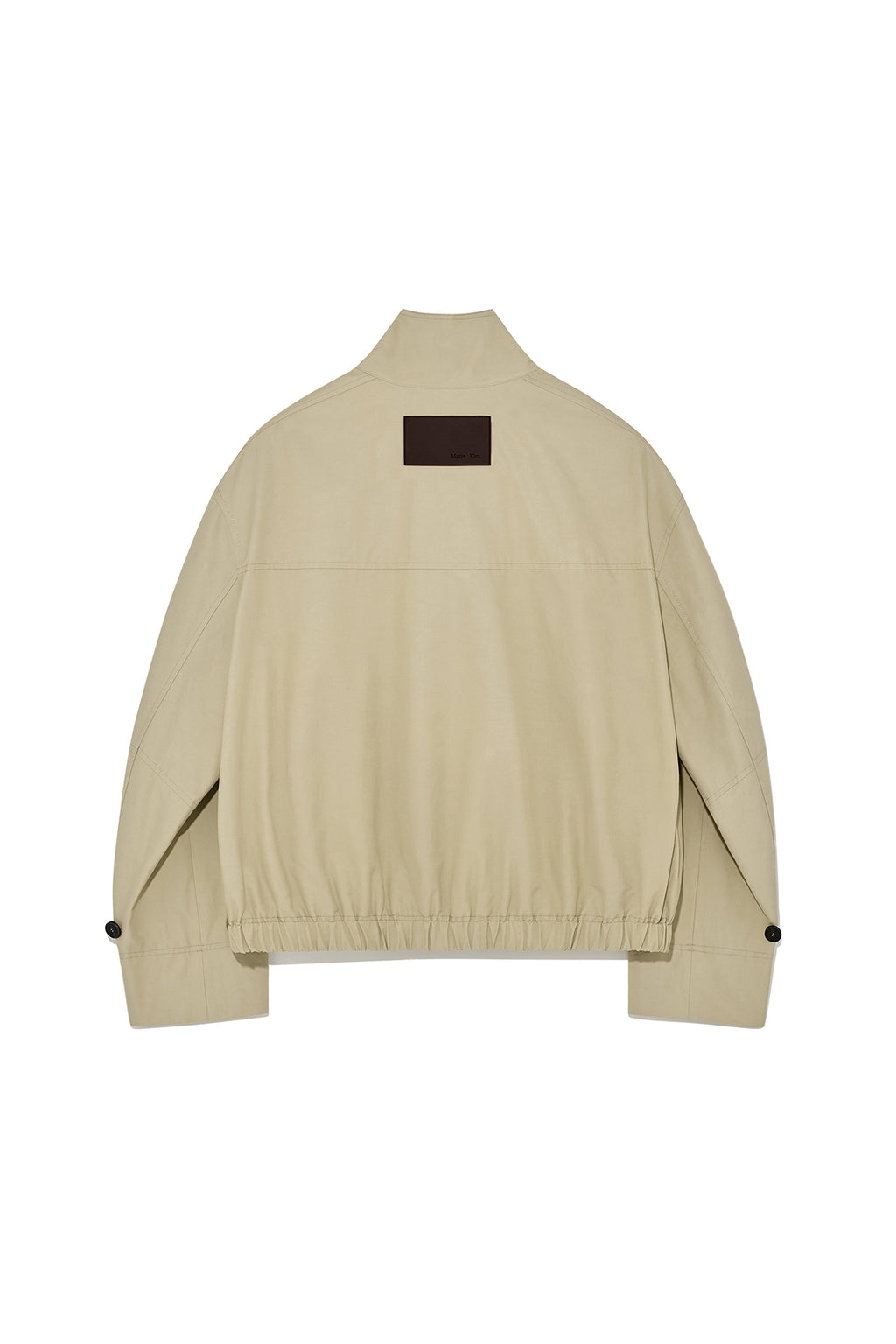 [matinkim] TRENCH BOMBER JUMPER FOR WOMEN IN BEIGE