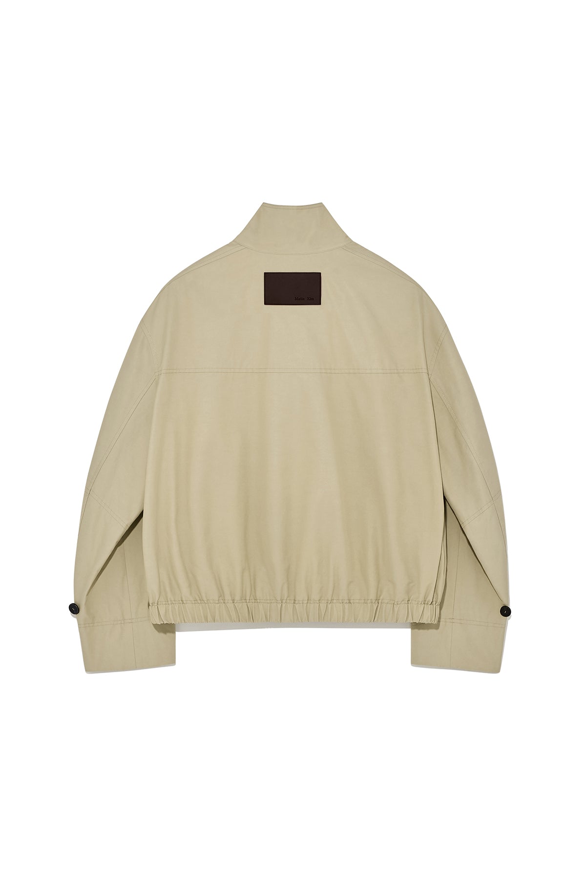 [matinkim] TRENCH BOMBER JUMPER FOR WOMEN IN BEIGE