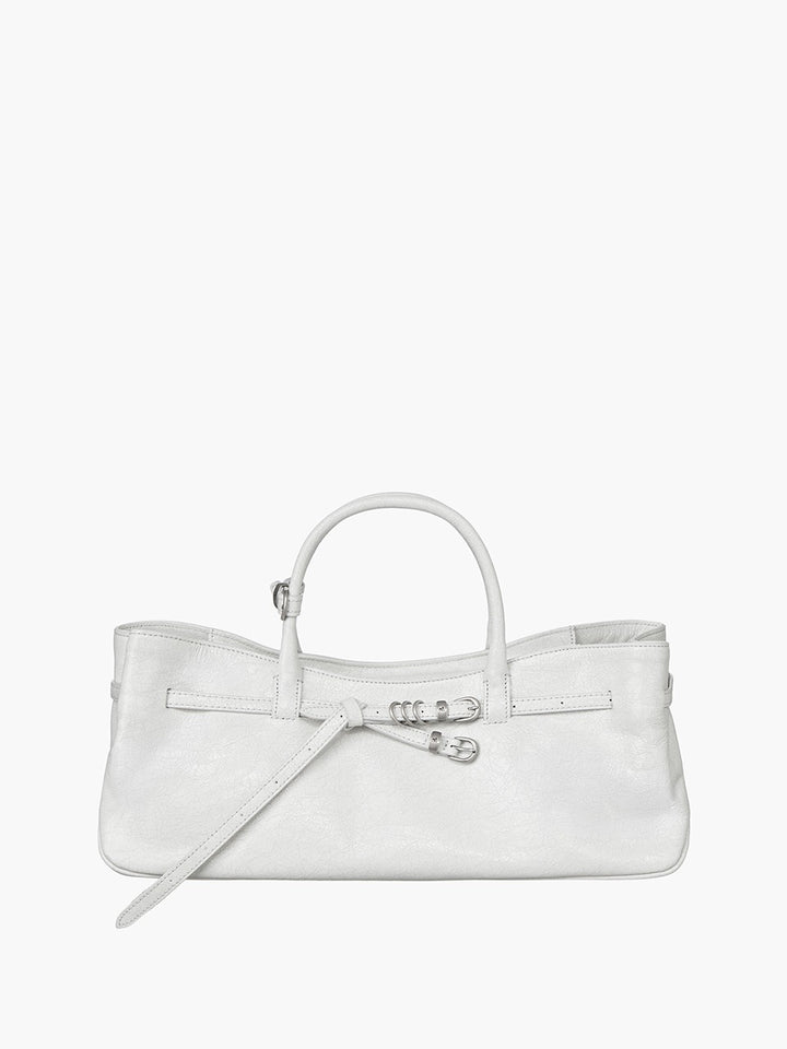 Margesherwood Grandma Used Bag off white cracked