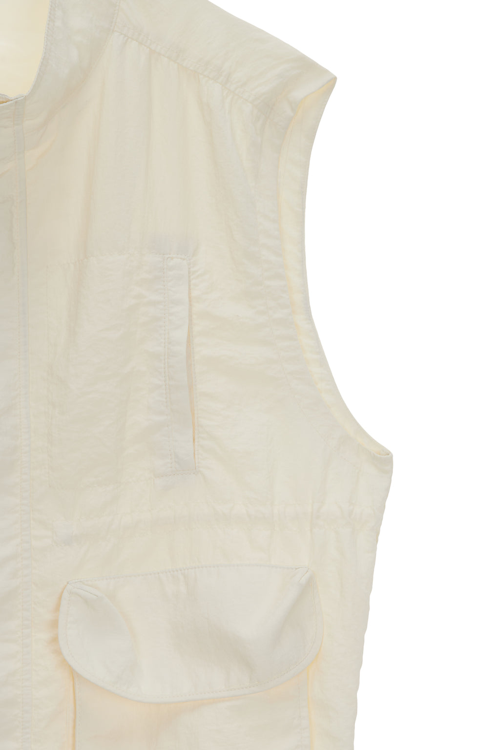 Matinkim Nylon Fishing Vest For Men IN Light Yellow