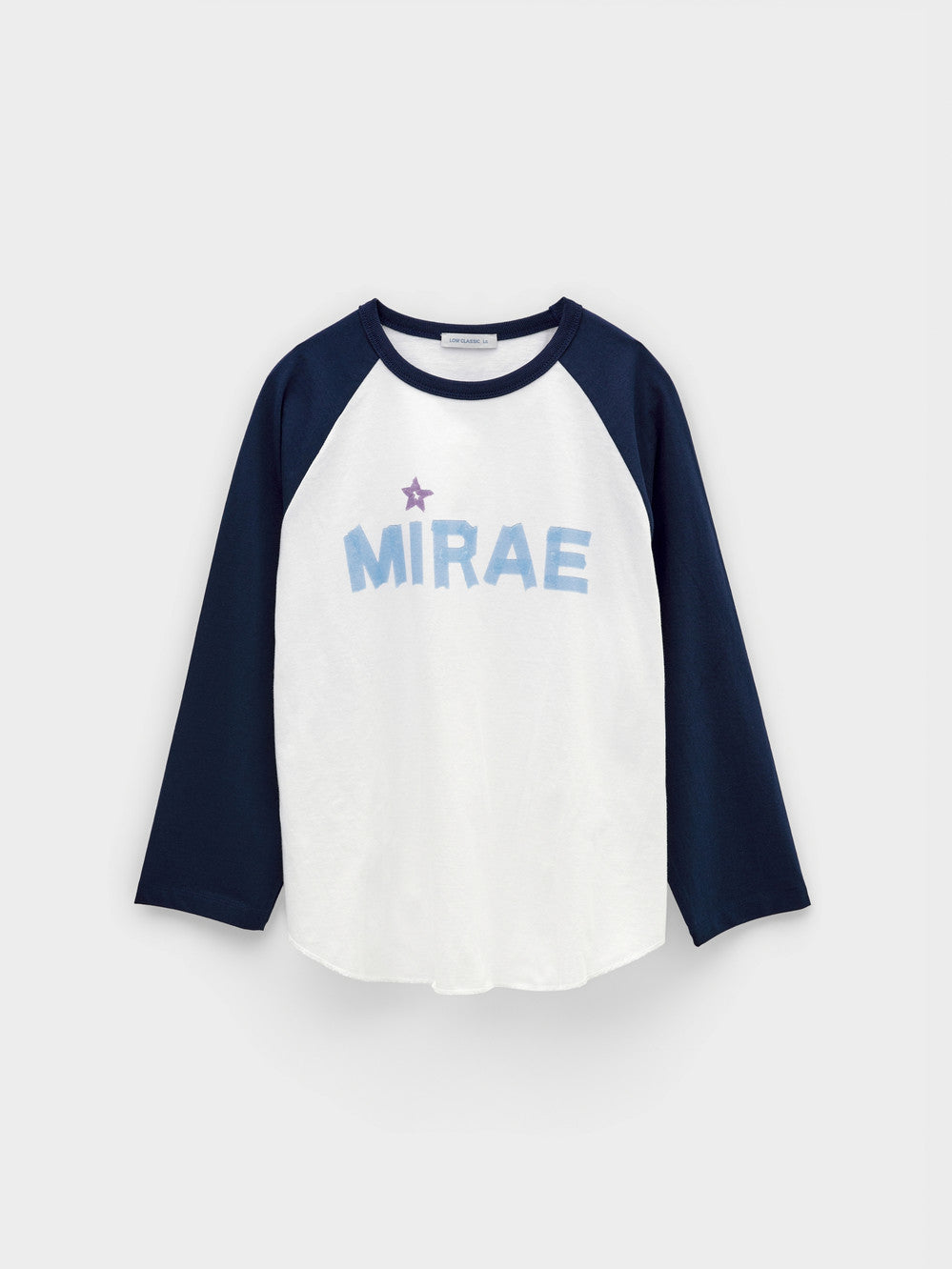 [Low Classic] Mirae Raglan Tee_Off White