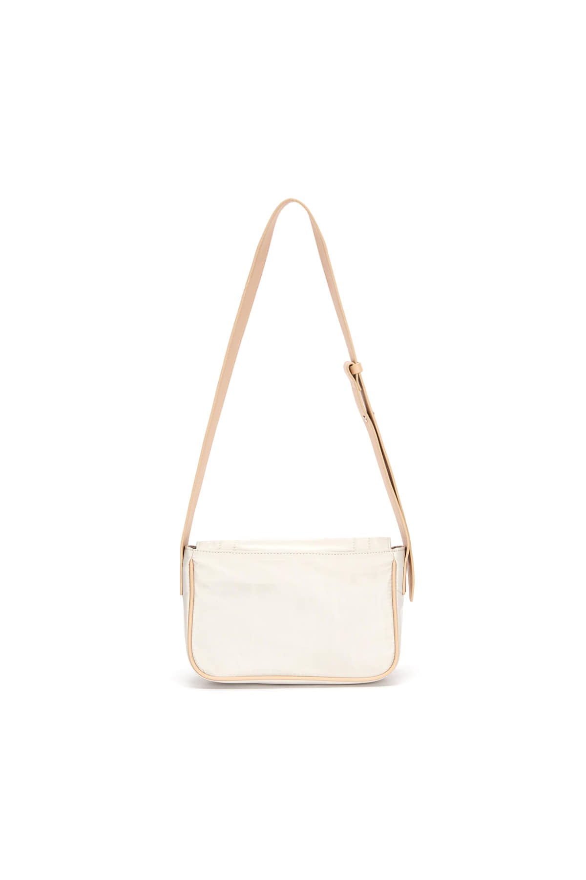 [matinkim] MINI BUCKLE BAG IN WHITE