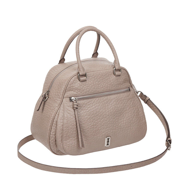 Vunque Halfmoon Baggy Tote M Pink Beige
