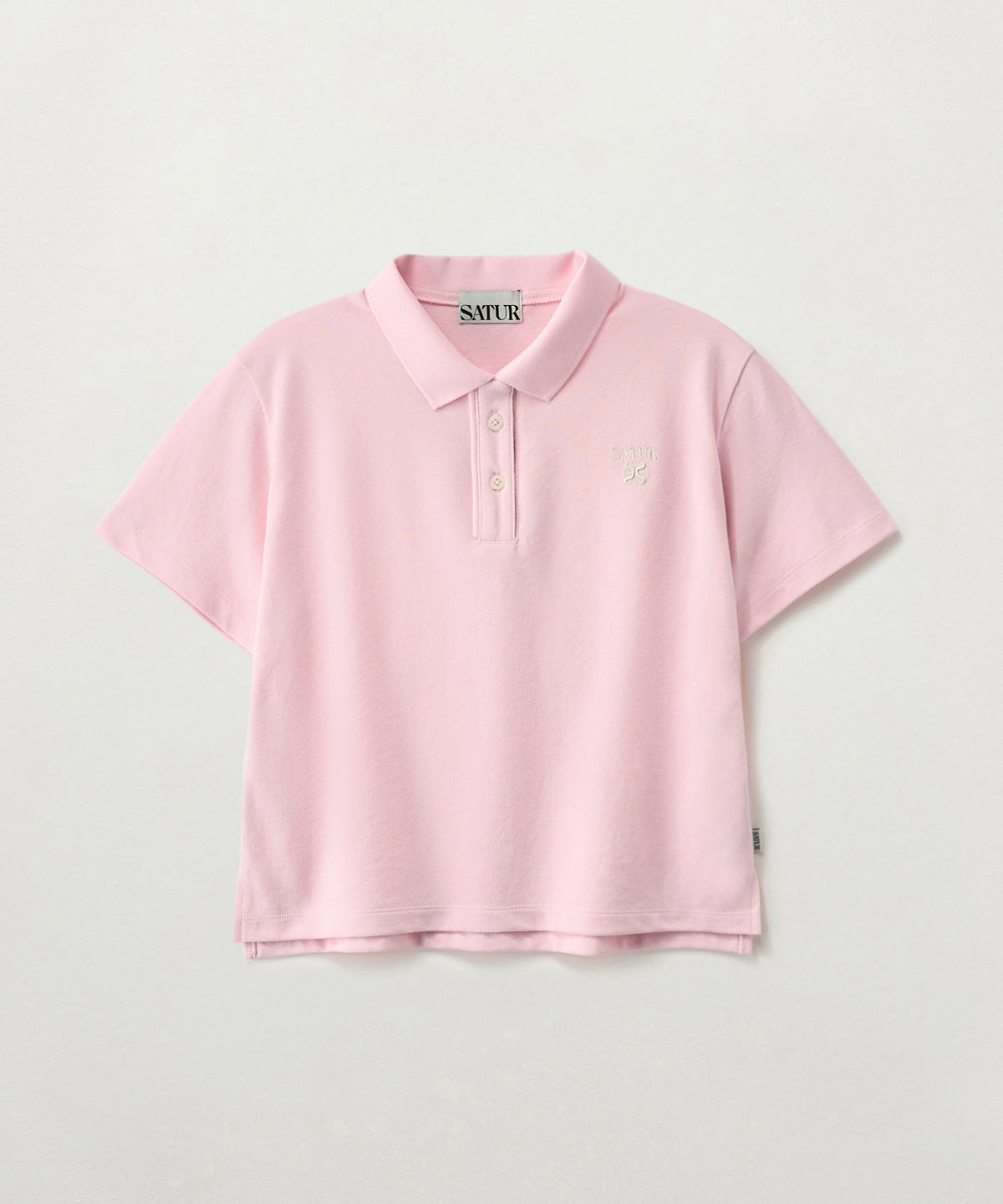 Satur (W) Loren Pique Polo T-Shirt - Pink