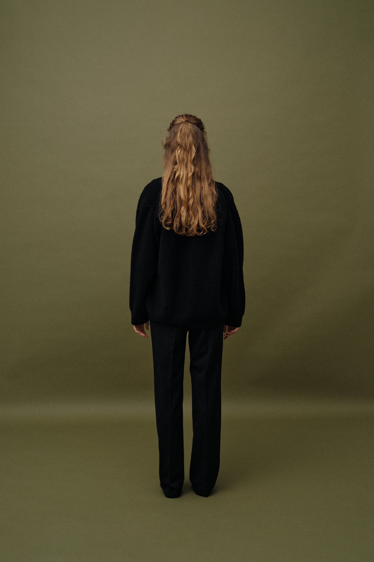 Nothing Written Garine wool cardigan (Black)