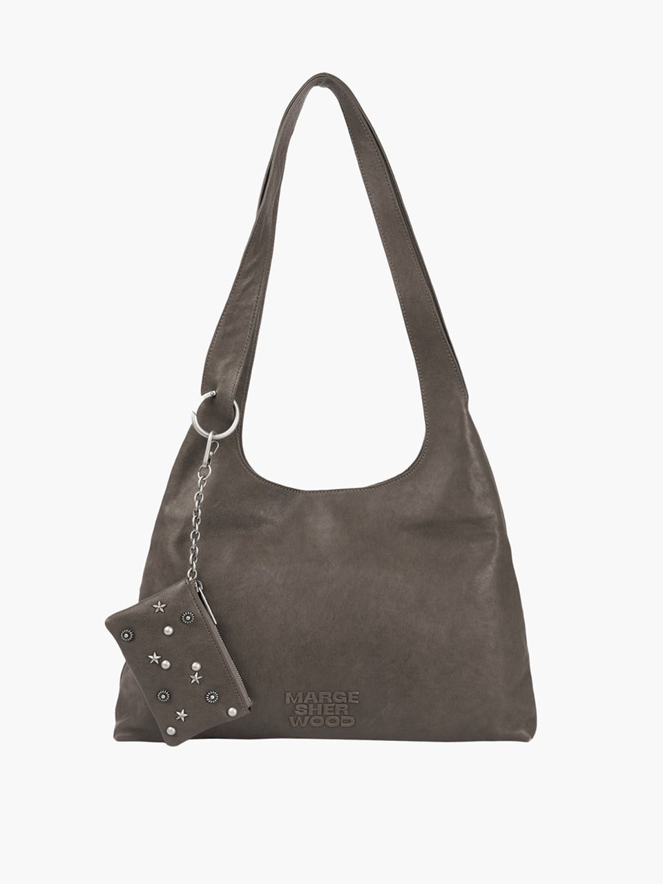 Margesherwood Halter Hobo Large taupe washed nappa