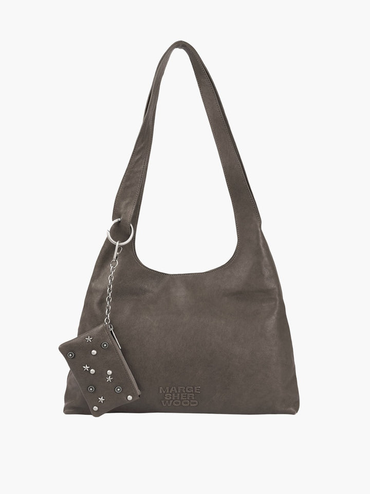 Margesherwood Halter Hobo Large taupe washed nappa