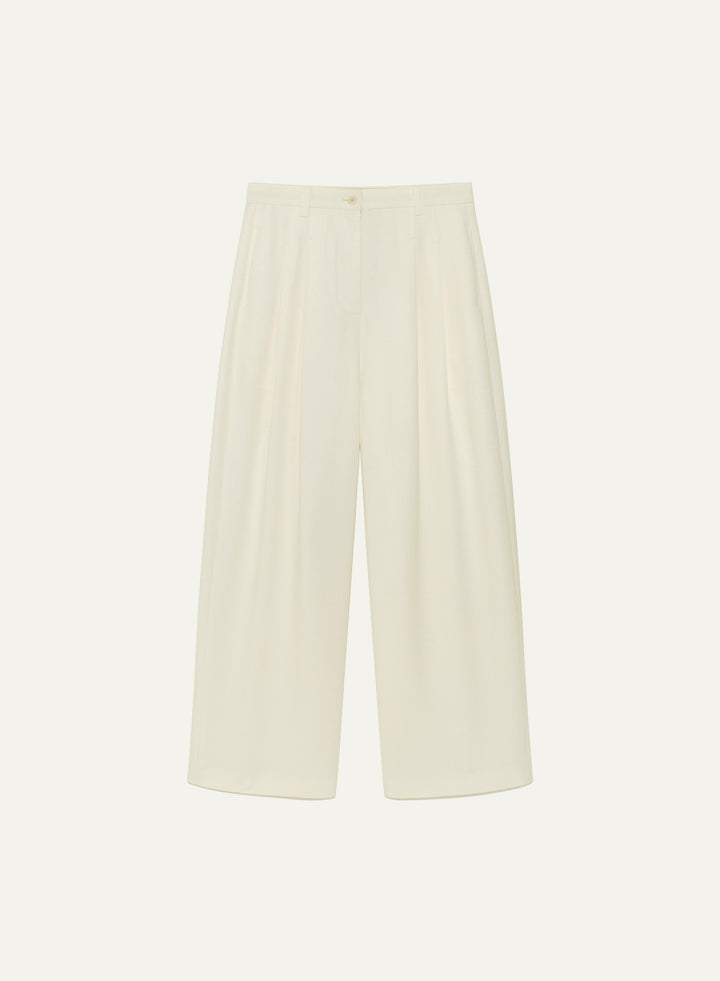 Kindersalmon Margot Curved Pants Cream