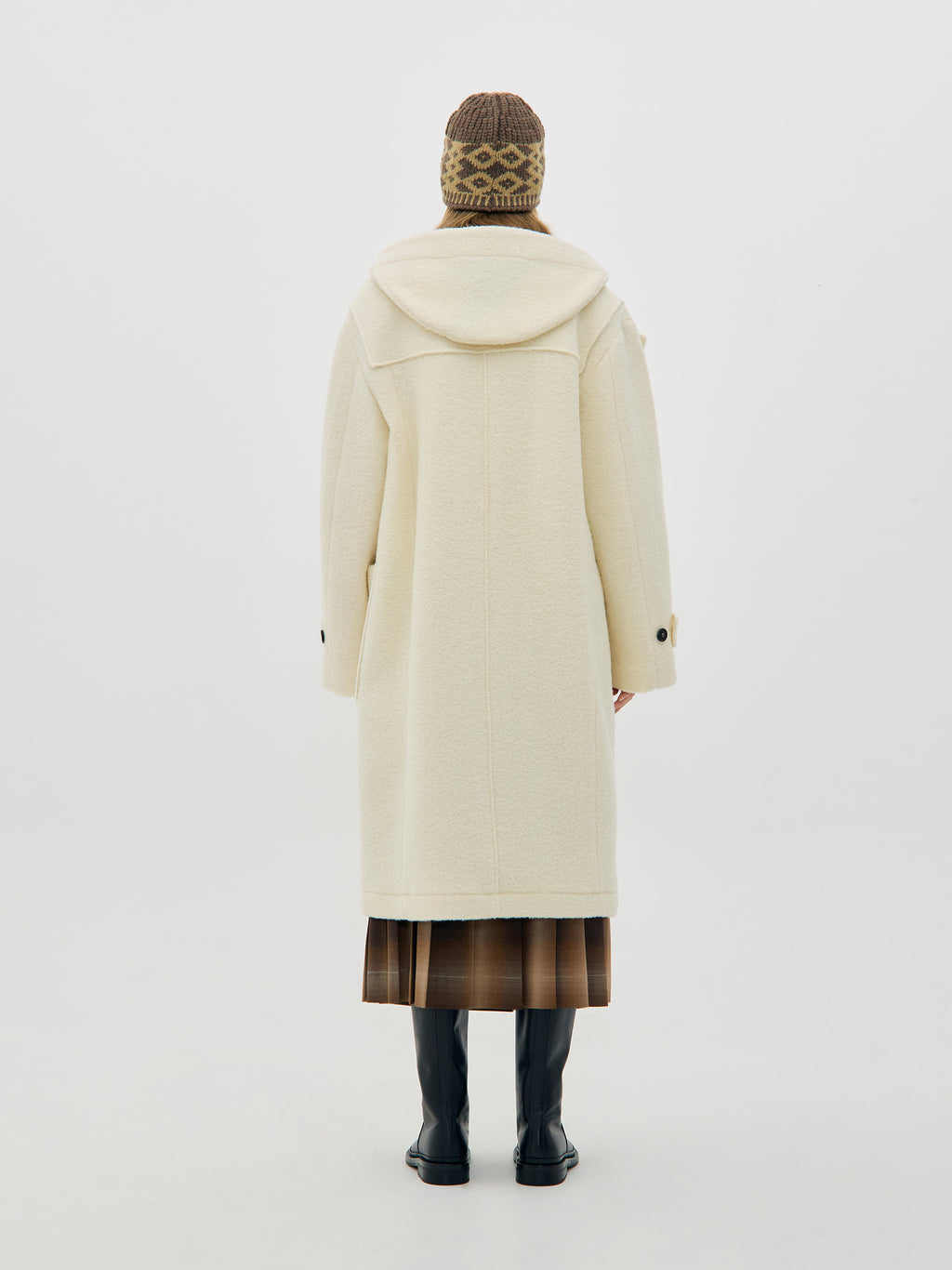 [low_classic] DUFFLE COAT
CREAM