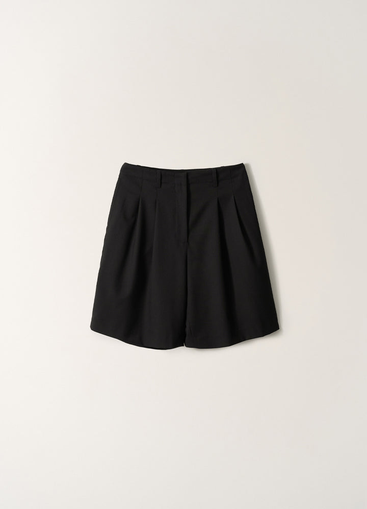 Nothing Written Serene Tailored Shorts (Black)