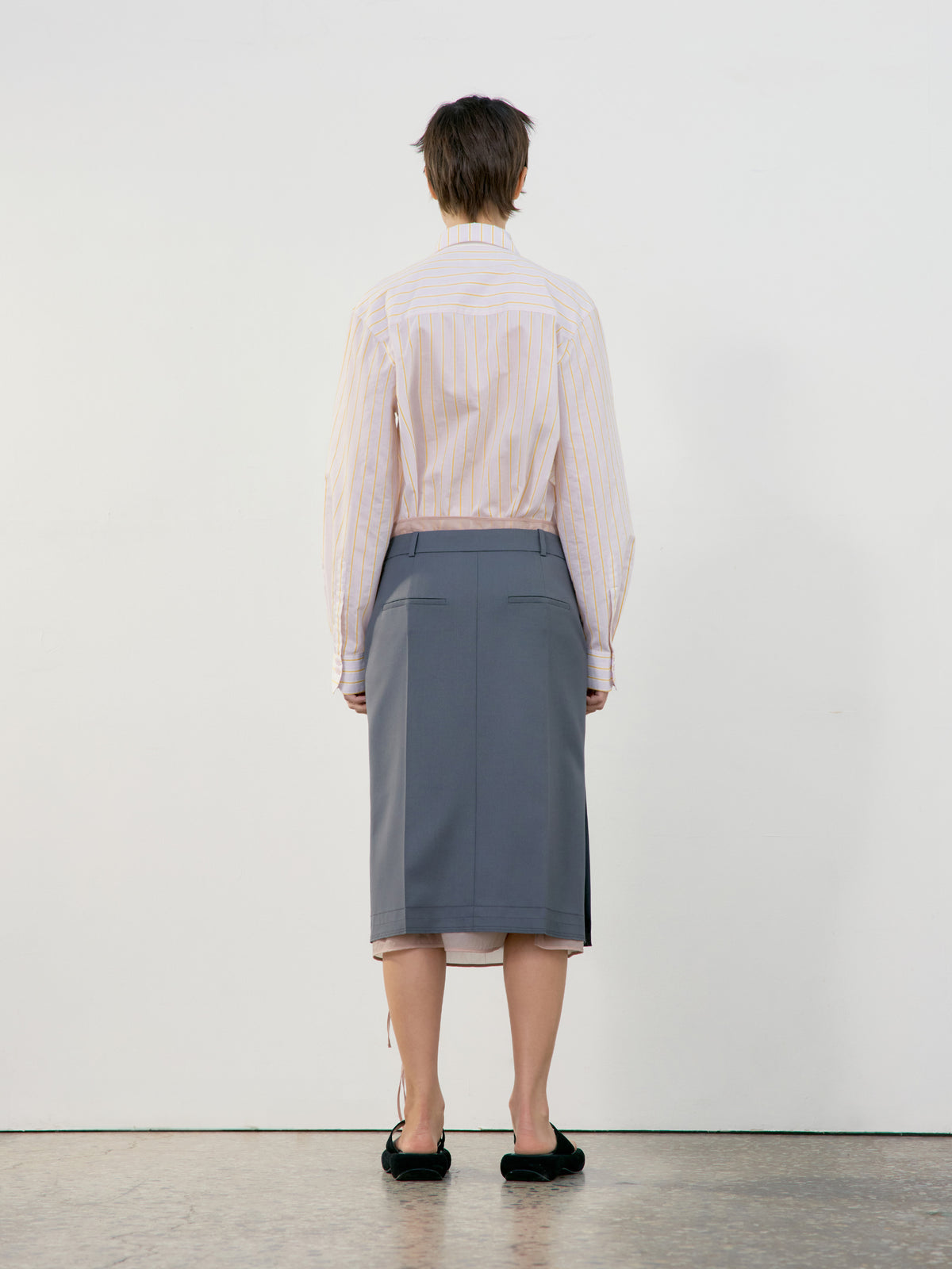 Low Classic Classic H-Line Skirt Grey