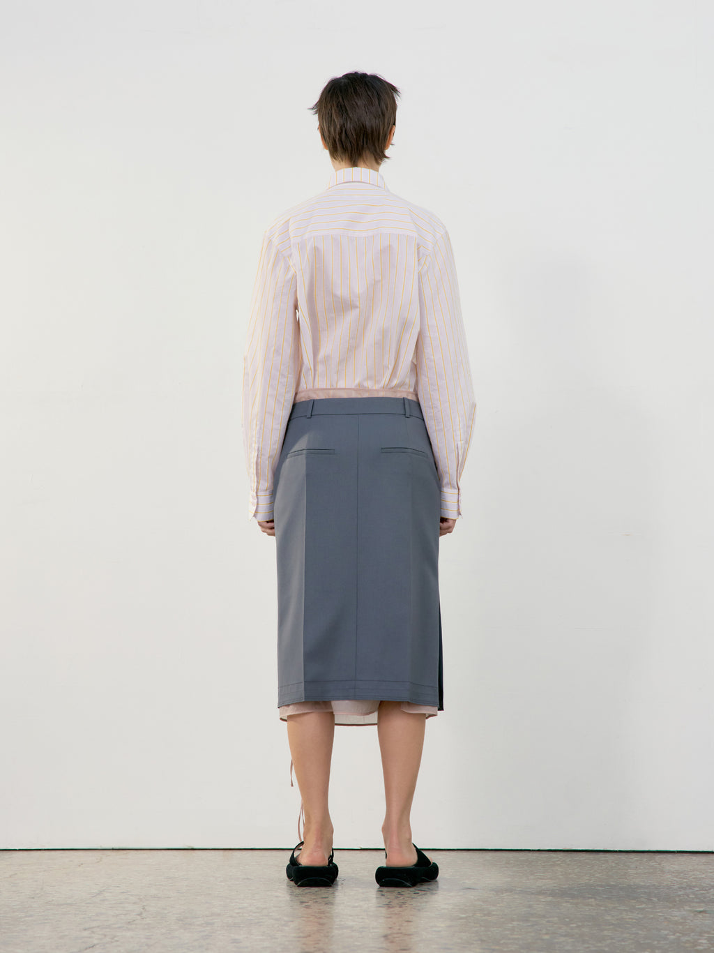 Low Classic Classic H-Line Skirt Grey