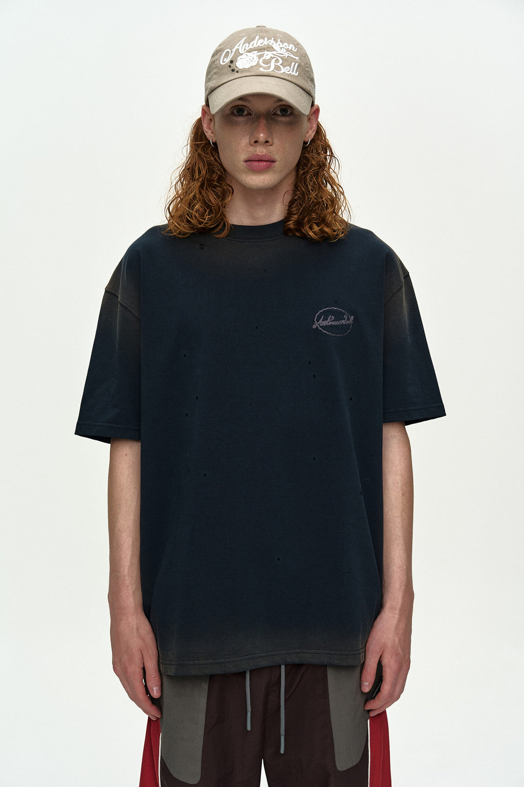 Andersson Bell Gradient Damage Washed T-Shirt