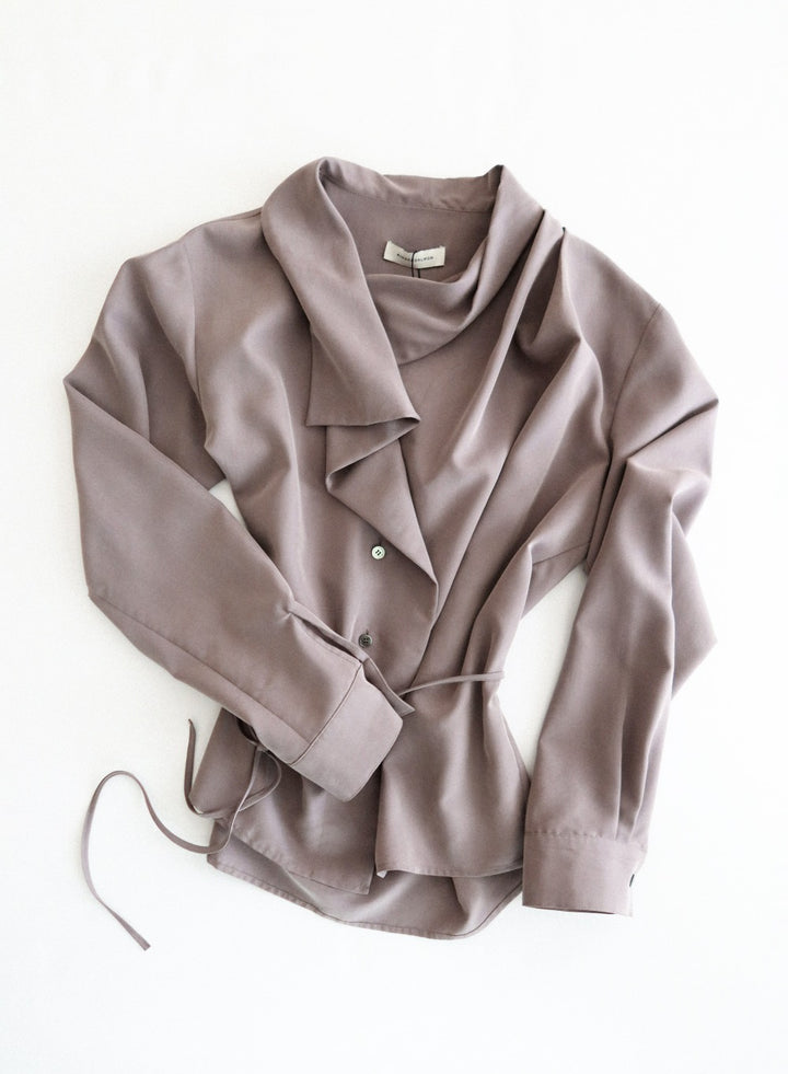 Kindersalmon Draped Casa Top Slate