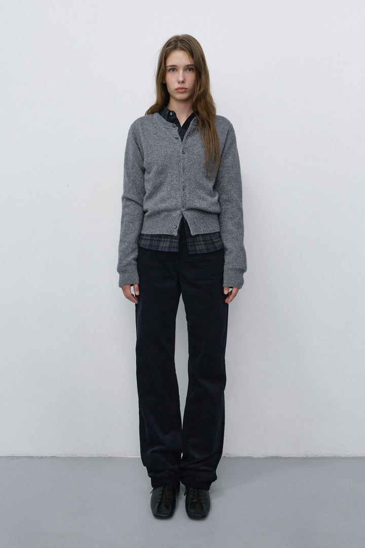 Dunst Essential Straight Corduroy Jeans Navy