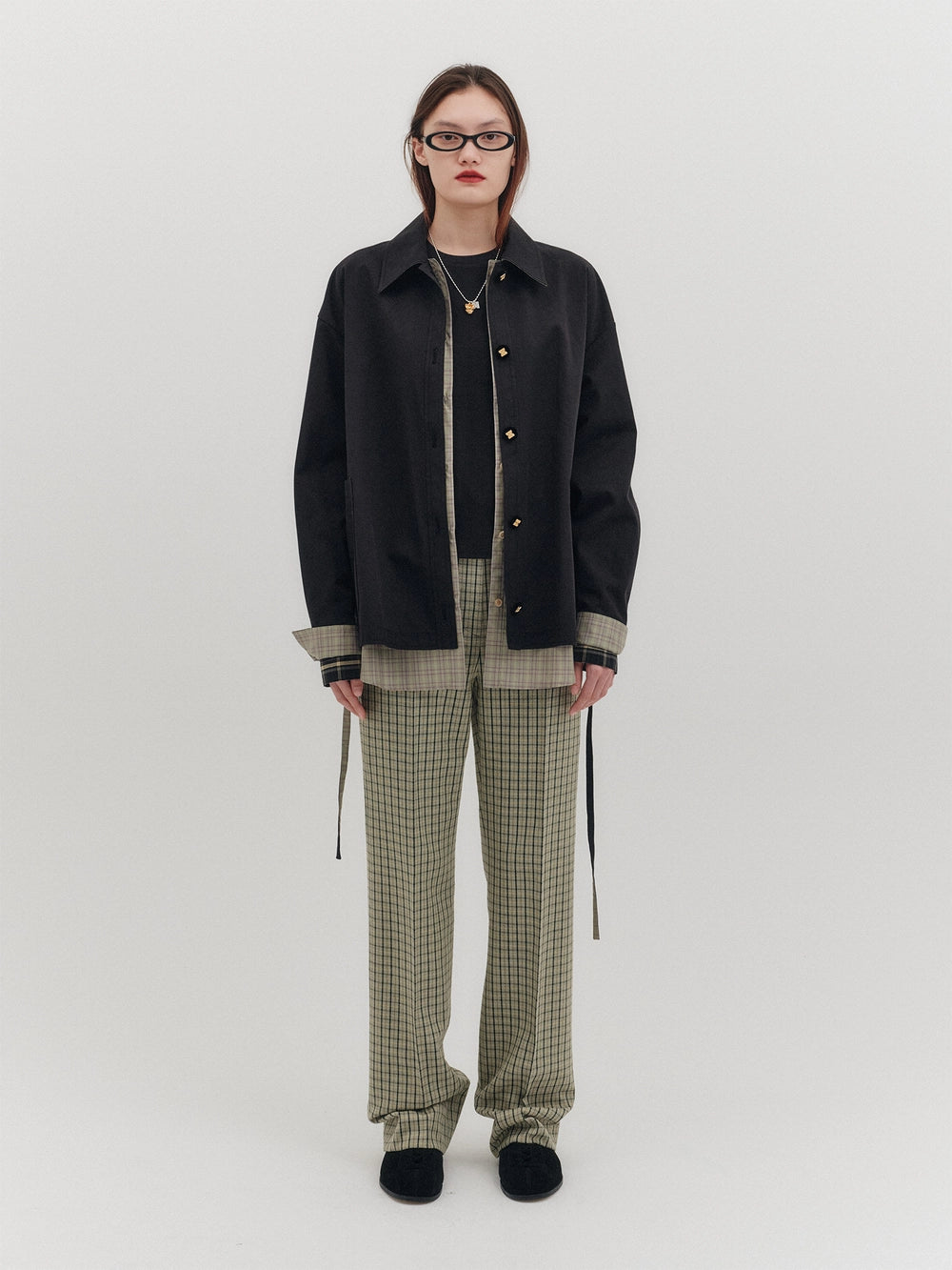 EENK Layered Jacket - Black