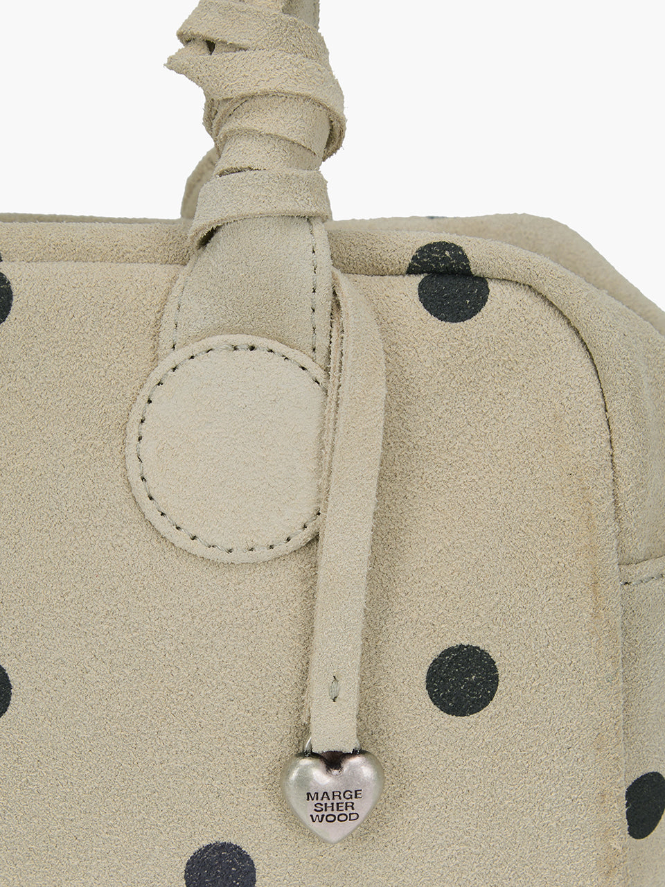Margesherwood Heart Charm blond wood suede