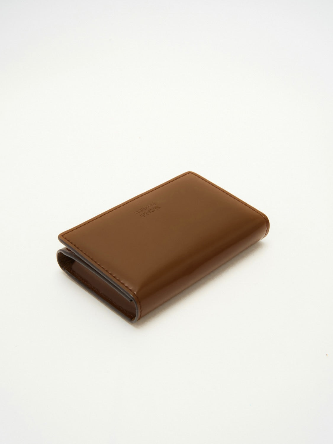 Facade Pattern Classic Card Wallet caramel