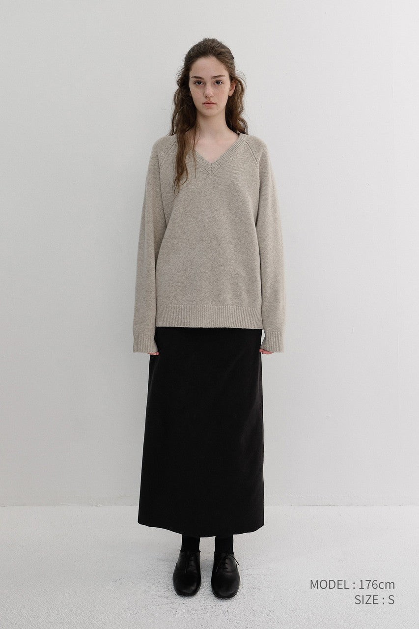 Dunst Fleece Maxi Skirt Black