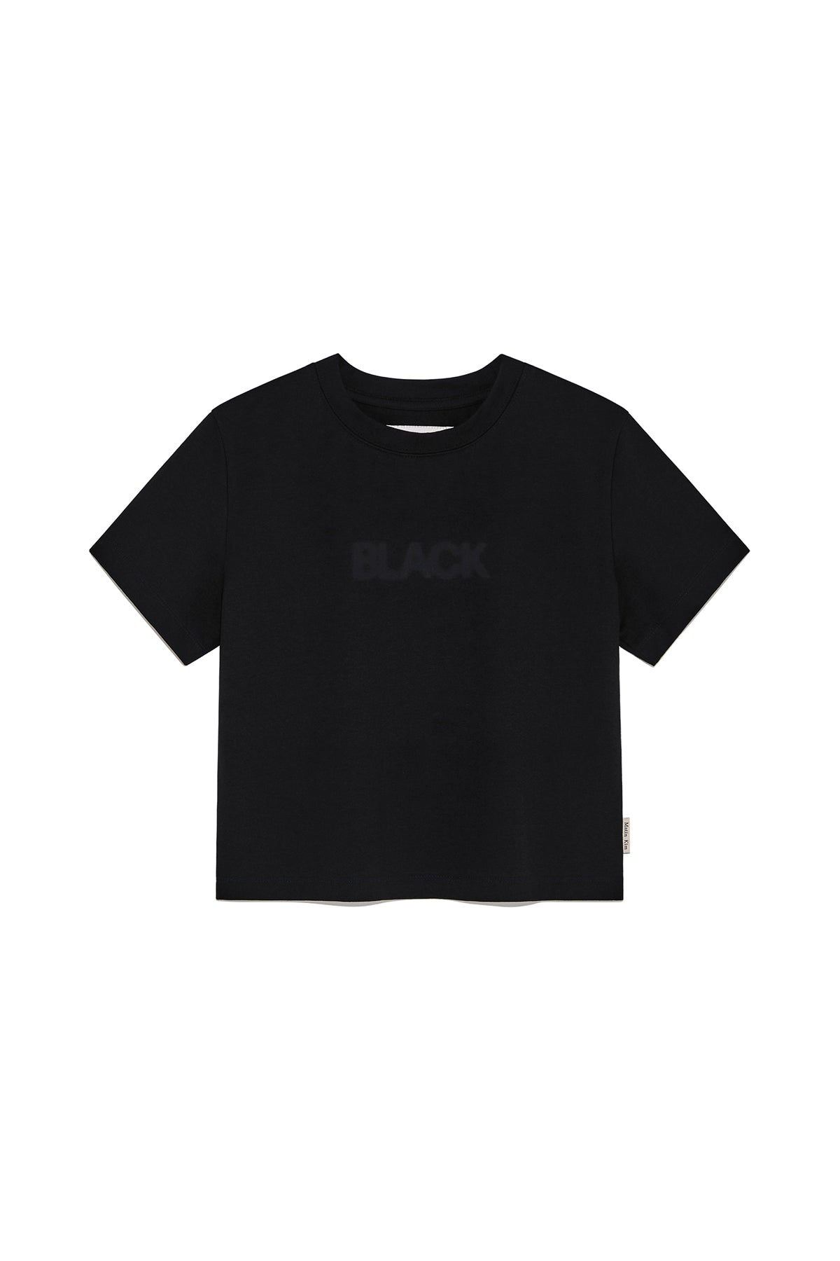 Matinkim Color Name Printing Top IN Black