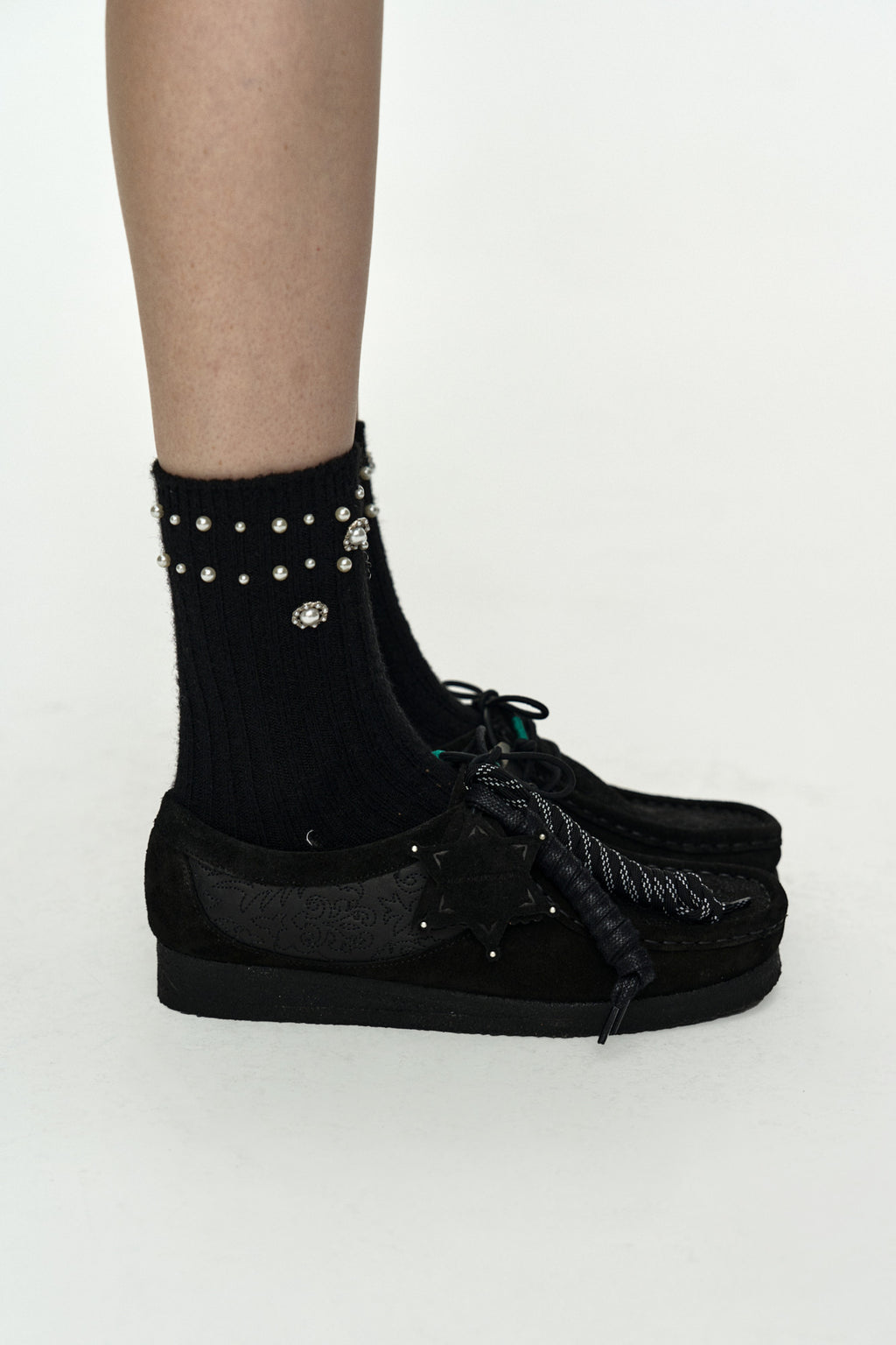 Andersson Bell Adsb X Clarks Wallabee Embroidery