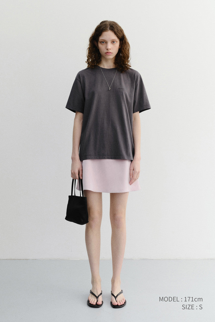 Dunst Unisex Garment Dyed T-Shirt Charcoal Grey