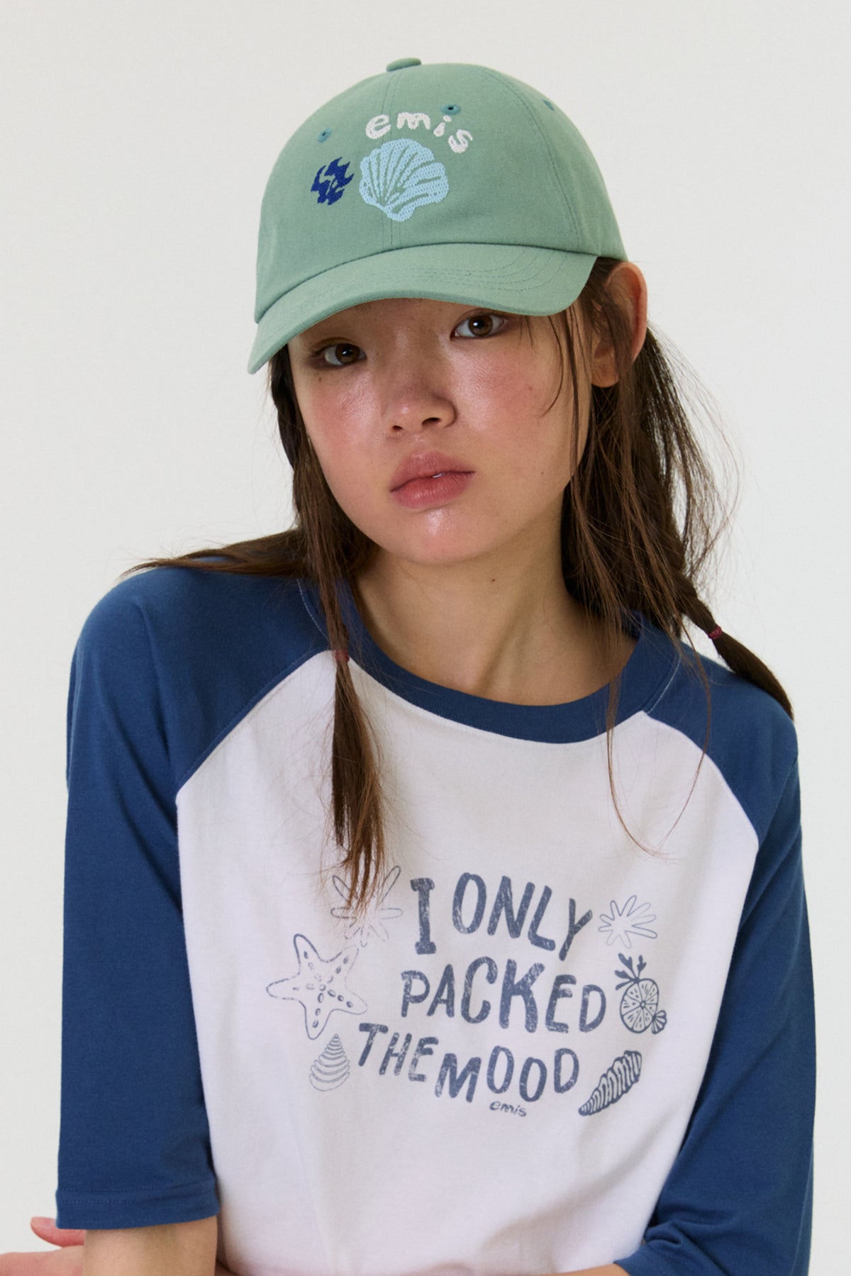EMIS Coastal Ball Cap-Light Green