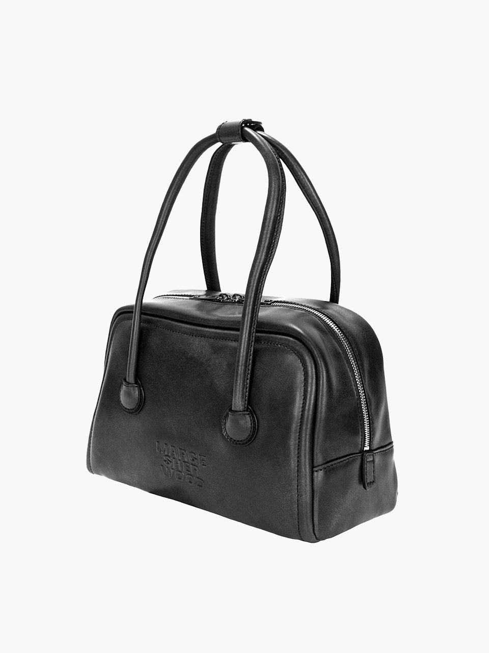 Margesherwood Soft Tote washed black two-tone brushed