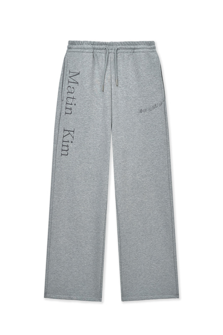 Matinkim Essential Logo Sweatpants IN Grey