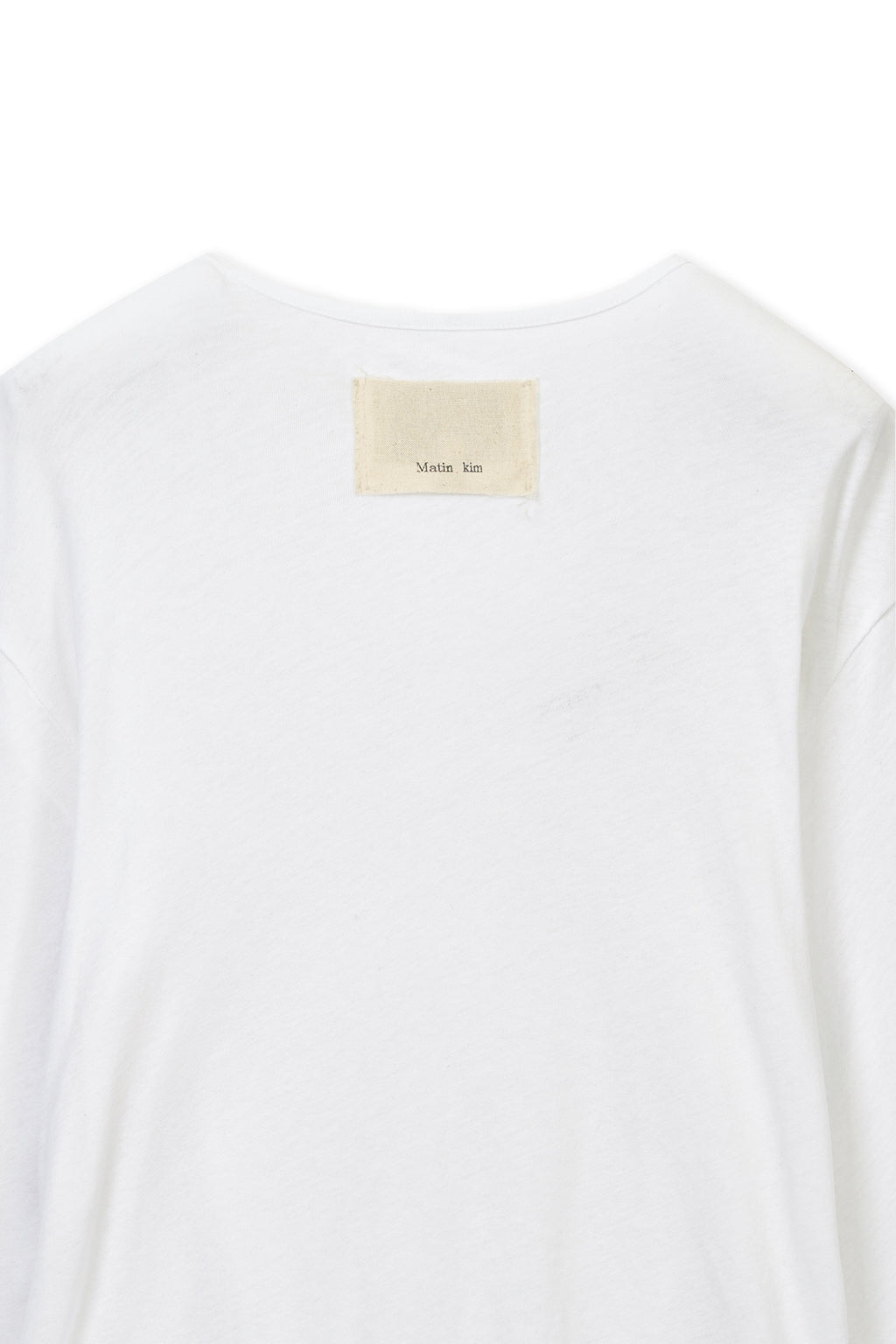 Matinkim Tied Drapery Top IN White