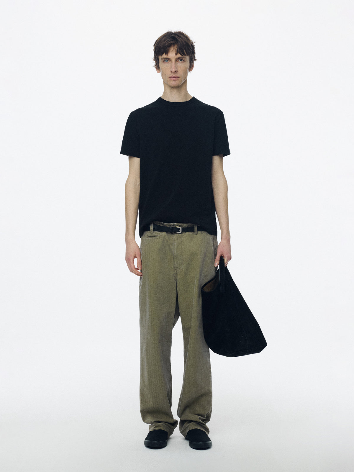 Nothing Written Eston work chino pants (Khaki) (Pre-order, ships from Nov 2)