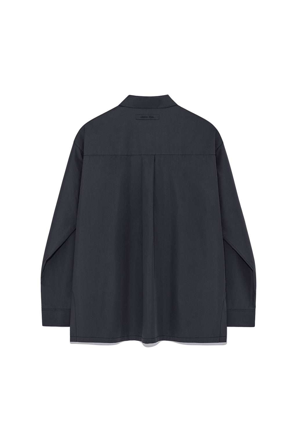 [matinkim] POCKET FOLDOVER SHIRT FOR MEN IN CHARCOAL