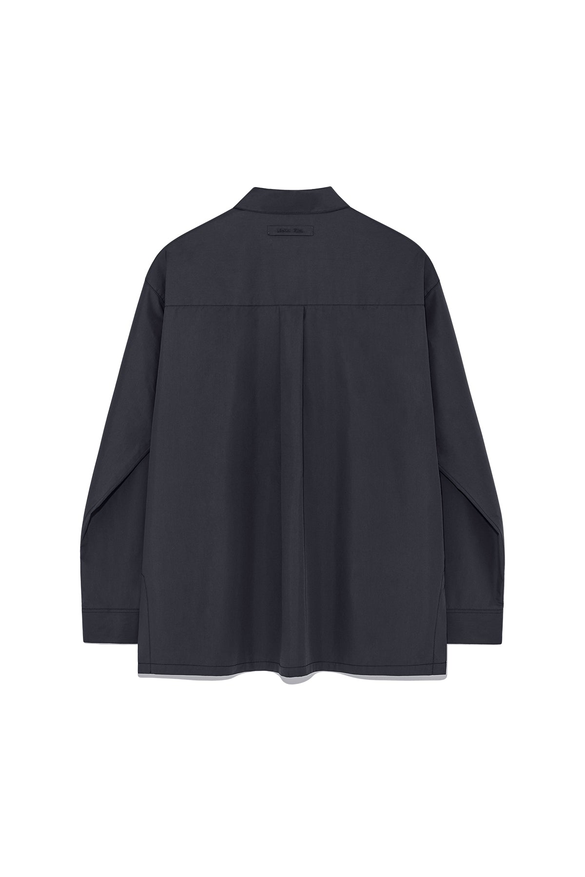 Matinkim Pocket Foldover Shirt For Men IN Charcoal