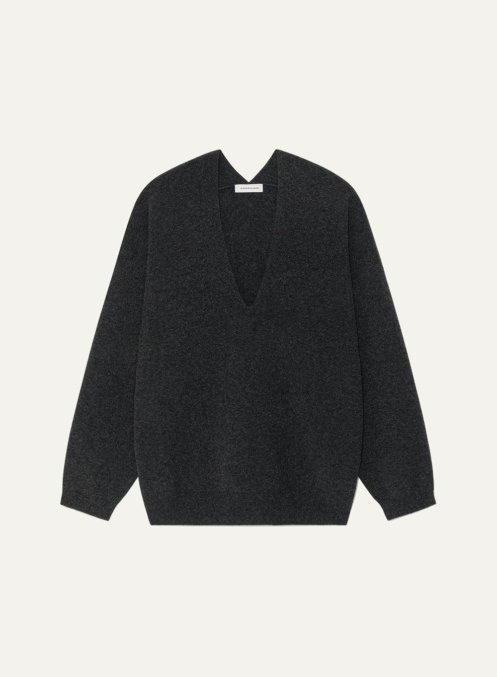 Kindersalmon Ramona Knit Top Anthracite