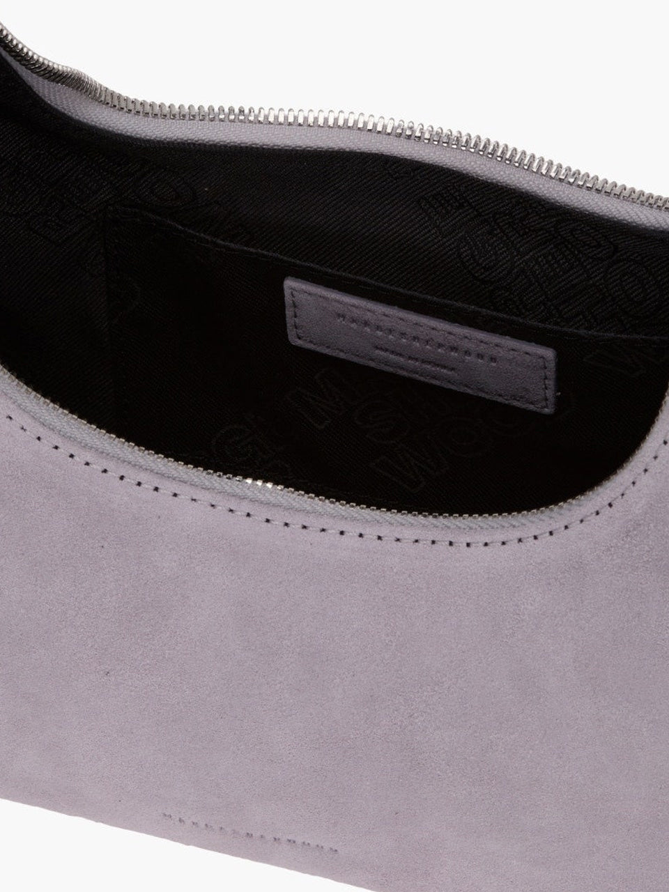 Margesherwood Hobo Shoulder lavender grey suede