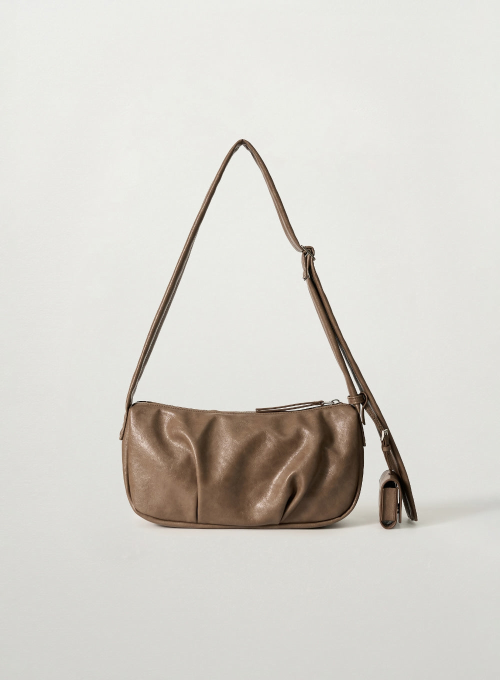 [satur] Orta Small Shoulder Bag - Brown