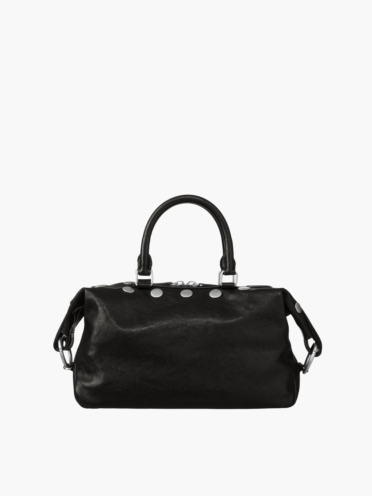 Margesherwood Dumpling Stud Mini black washed nappa