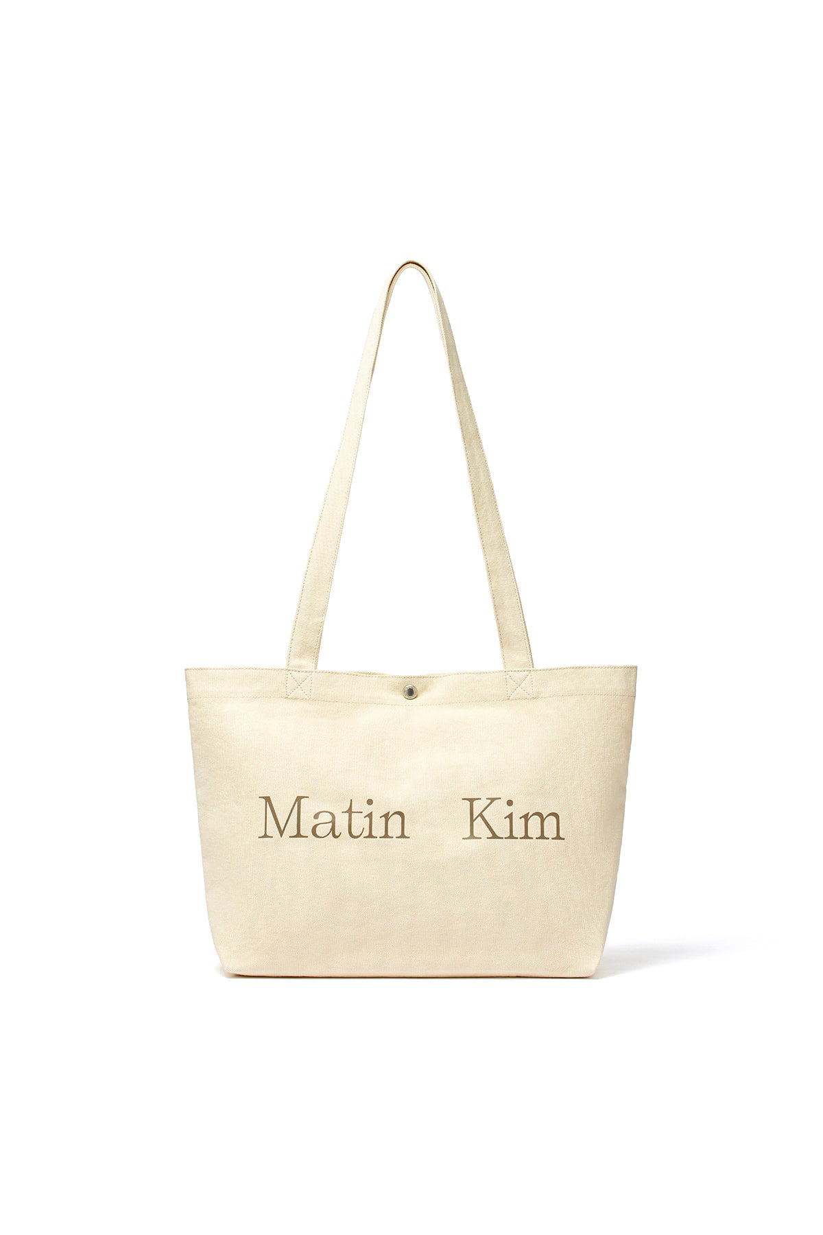 Matinkim Matin Canvas Shoulder Bag IN Light Beige