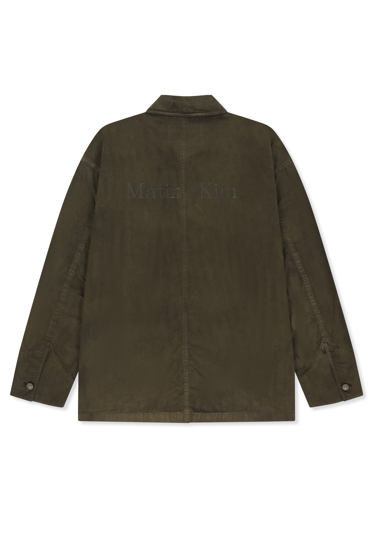 Matinkim Vintage Waxed Work Jacket IN Khaki