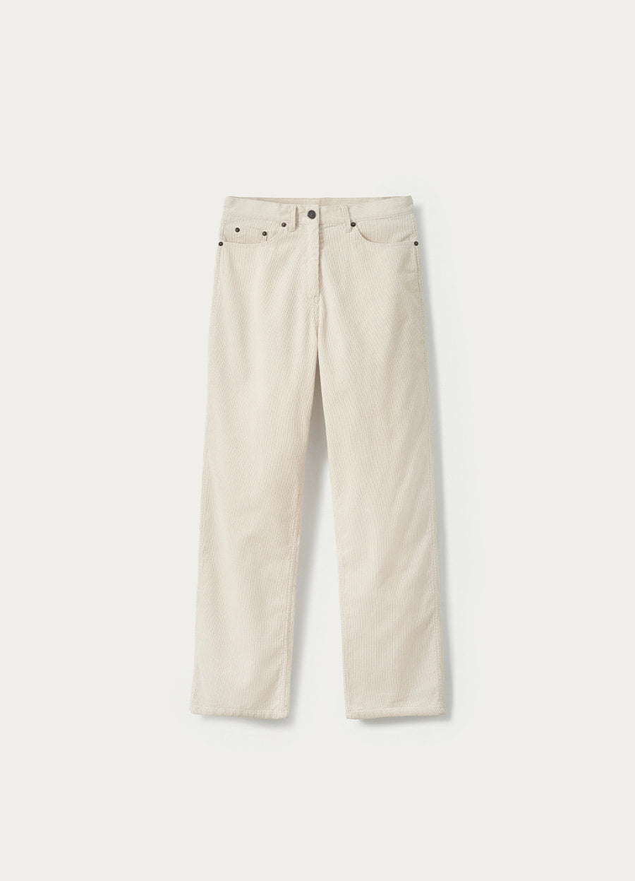 Nothing Written Cocoon corduroy pants (Ivory) (Pre-order, ships from Nov 6)