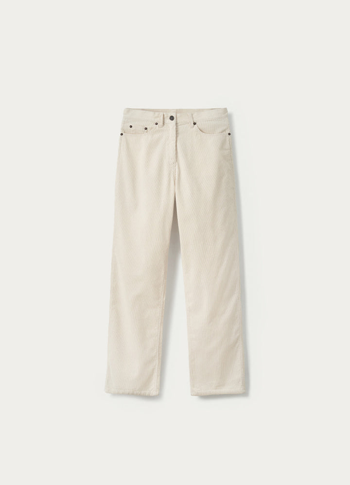 Nothing Written Cocoon corduroy pants (Ivory) (Pre-order, ships from Nov 6)