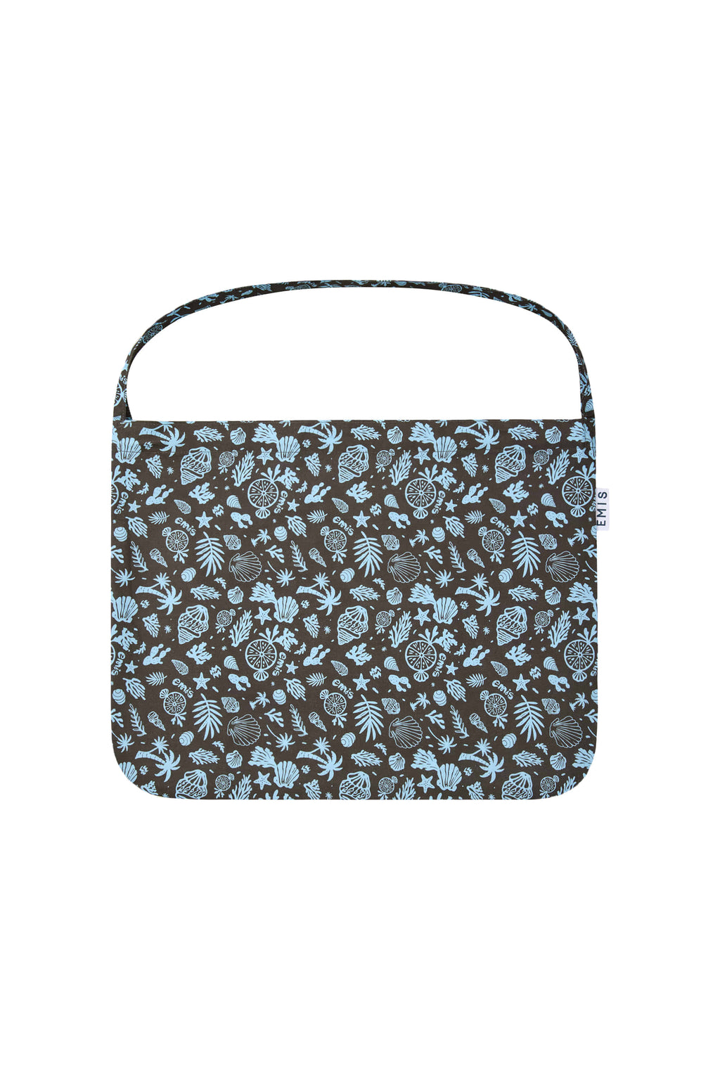 [emis] Coastal Logo Eco Bag-Brown