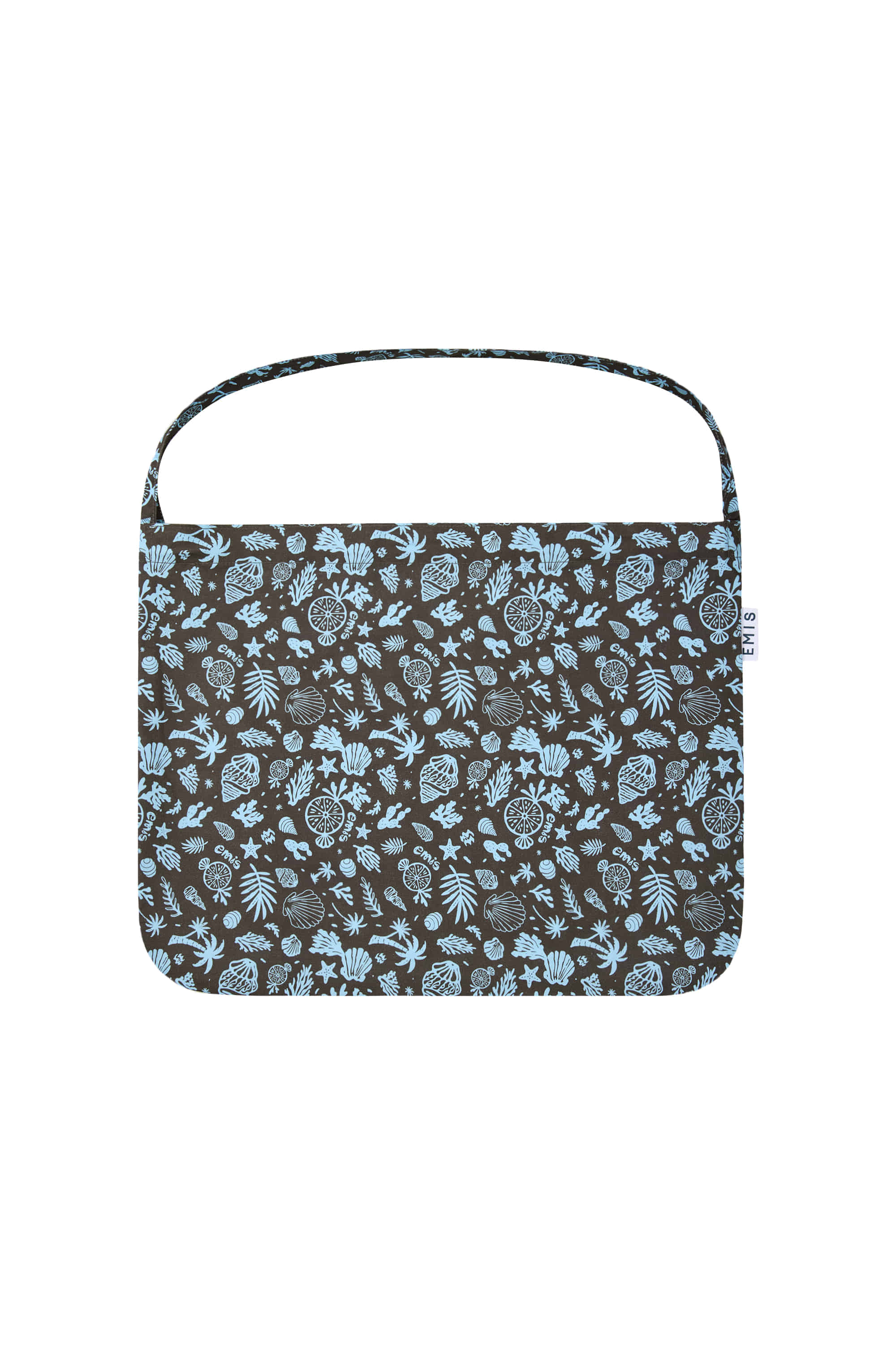 [emis] Coastal Logo Eco Bag-Brown