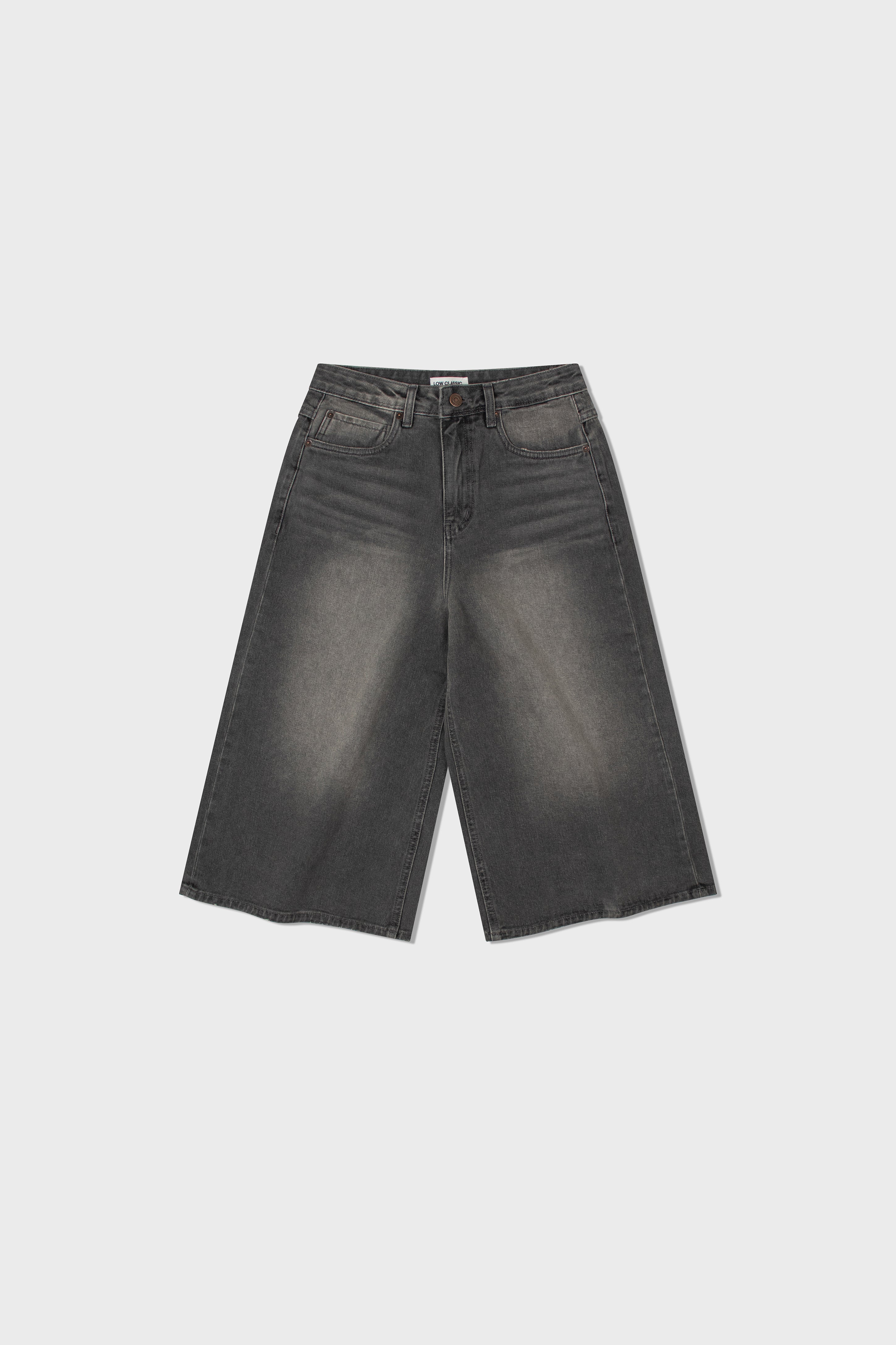 [low_classic] DENIM BERMUDA PANTS
GREY