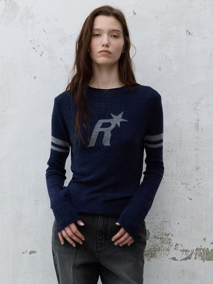Raive Alpaca Blended Raive Knit Top