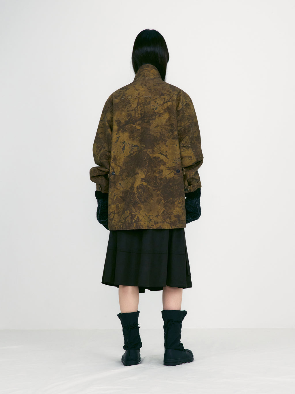 [low_classic] Botany Camouflage Safari Jacket
Camouflage