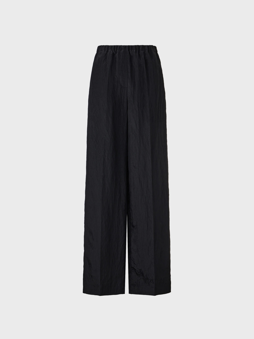 EENK Straight Waistband Pants - Black