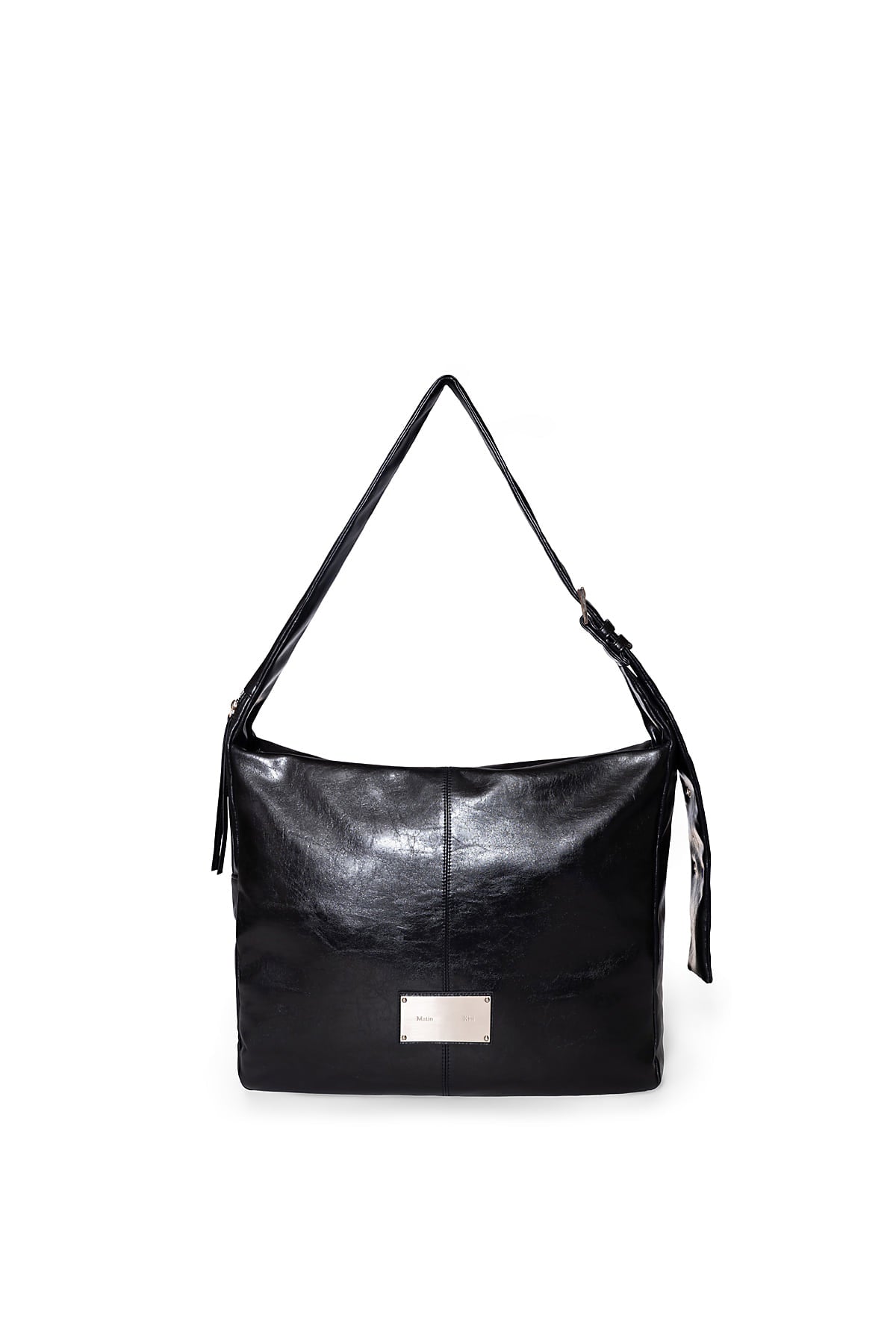 Matinkim Padded Eyelet Big Bag IN Black