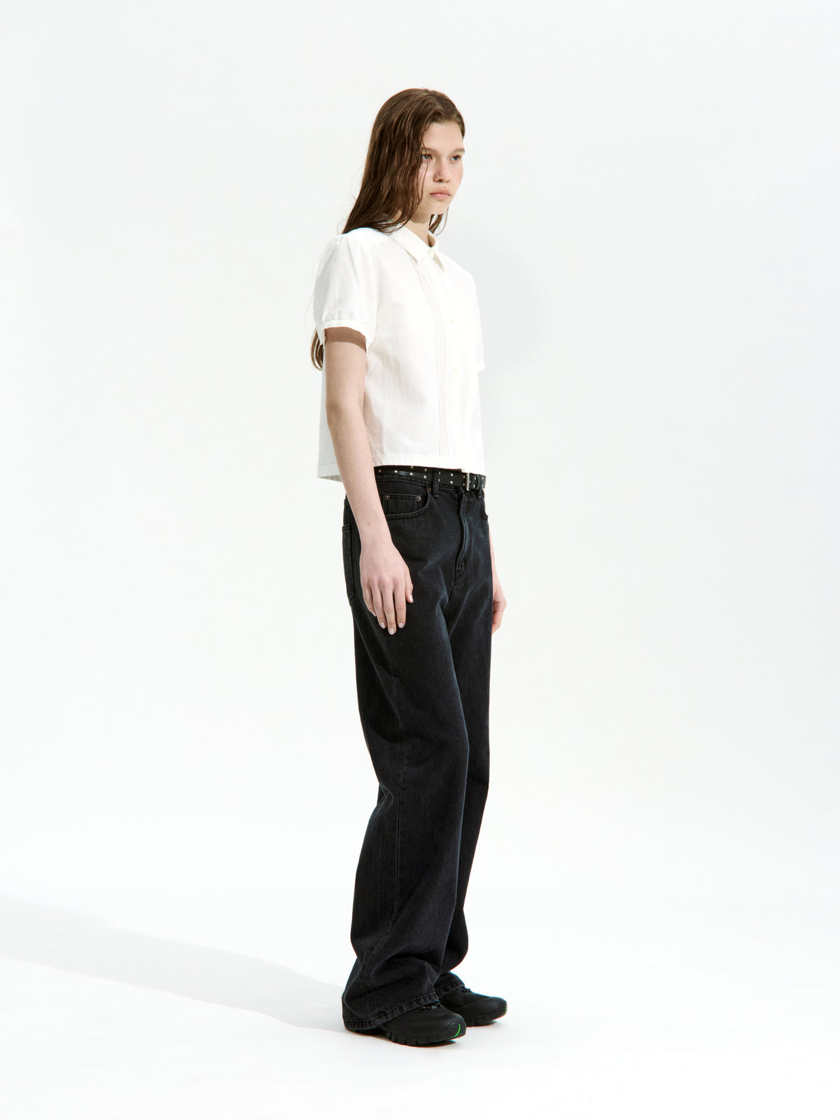 Low Classic Bamboo Lace Shirt Off White